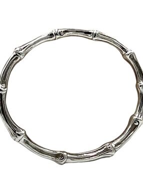 Authentic Vintage Tiffany &Co Silver Bamboo Bangle Bracelet